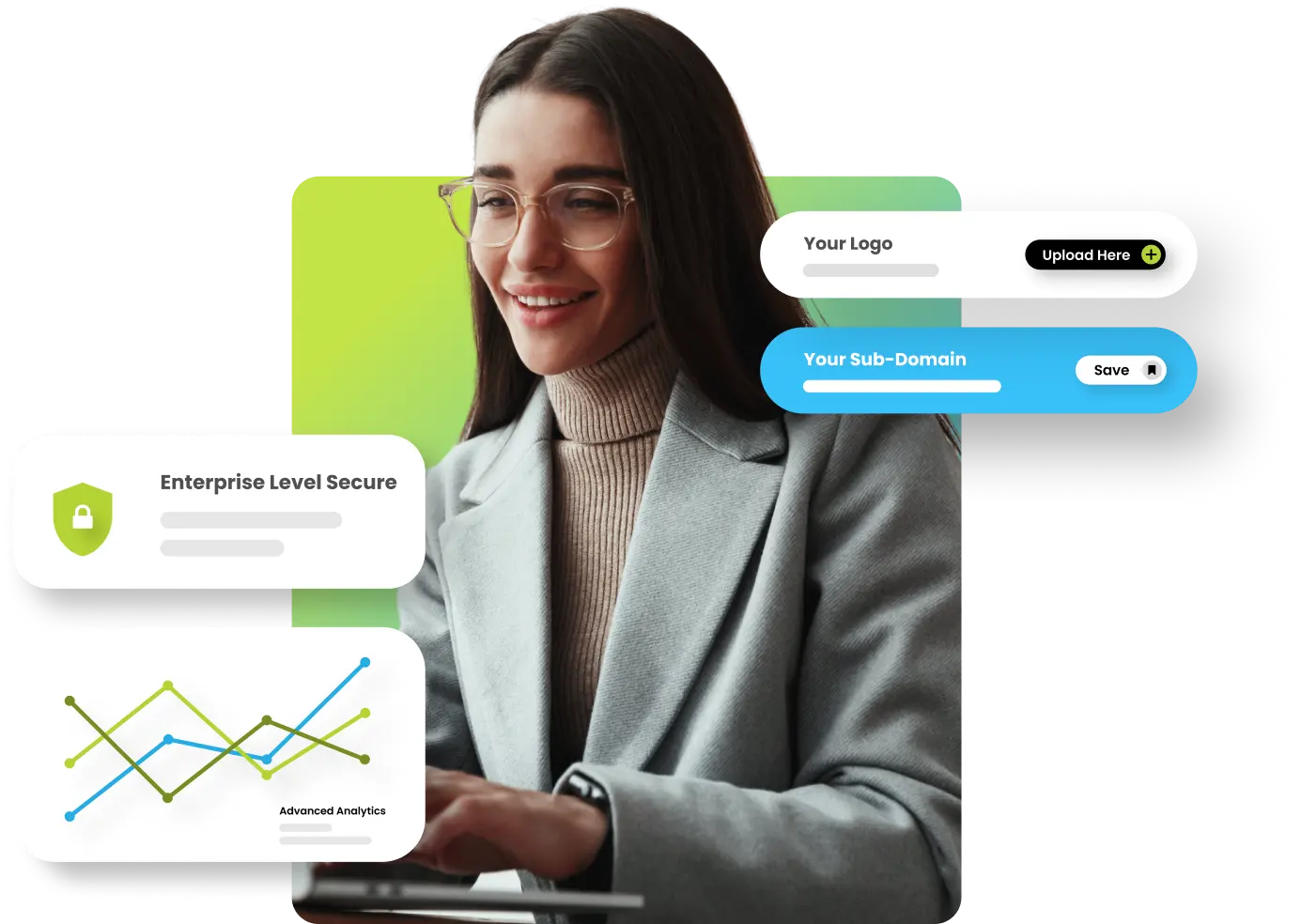 Professional woman looking at InfoSec & Compliance documents