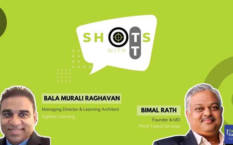 Podcast episode cover featuring Bala Murali Raghavan discussing perspectives on digital transformation and learning