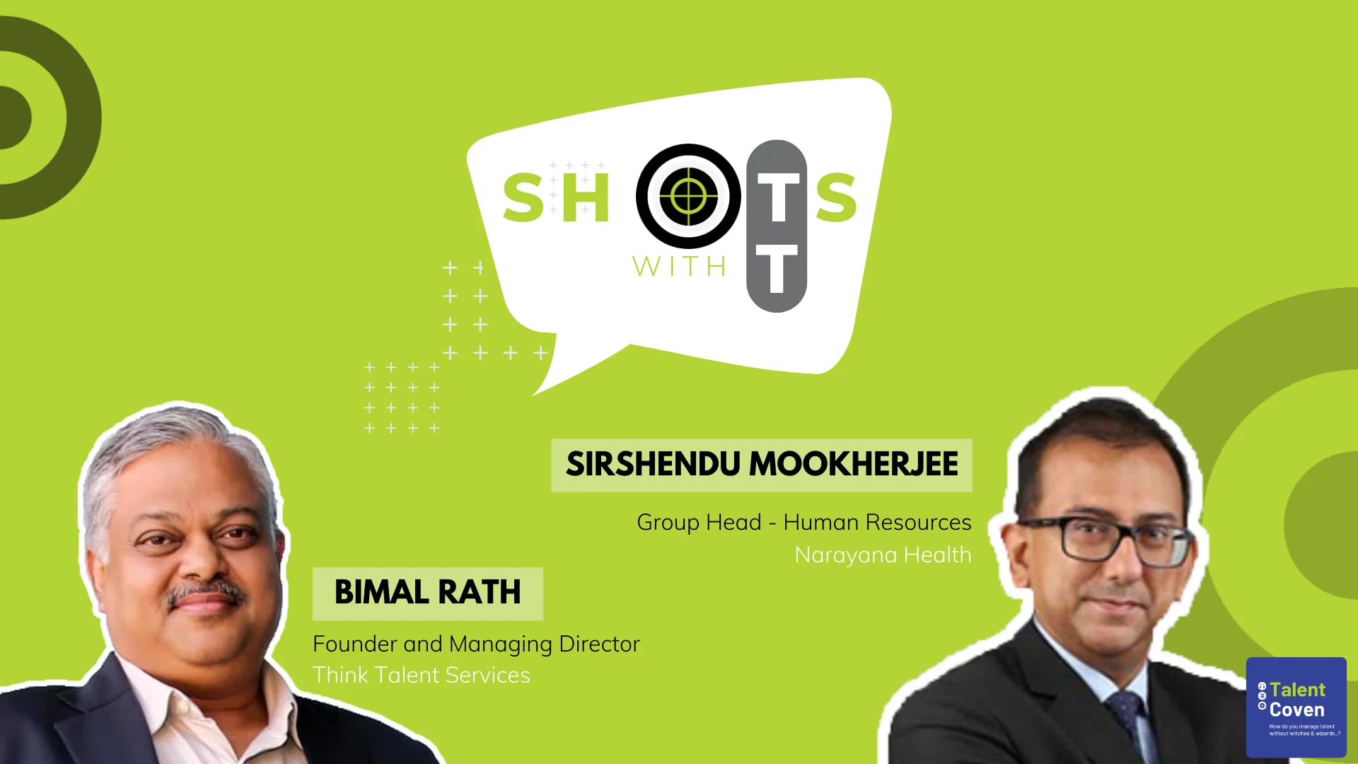 Podcast cover featuring Sirshendu Mookherjee discussing Perspectives on Talent in Healthcare Industry