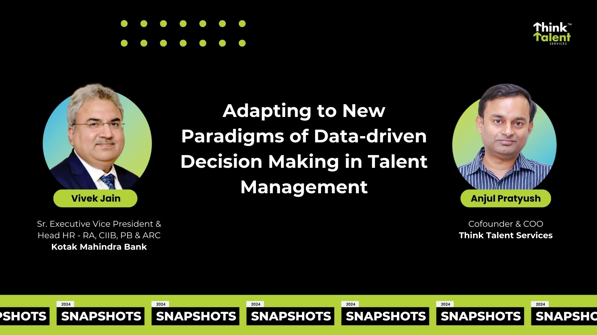 Adapting to New Paradigms of Data-driven Decision-making in Talent Management