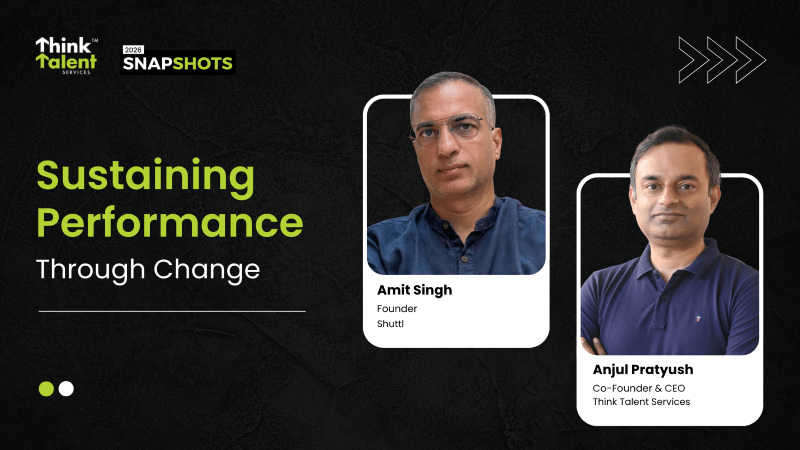 Sustaining Performance Through Change- Amit Singh