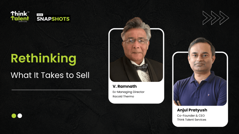 Rethinking What it Takes to Sell- V. Ramnath